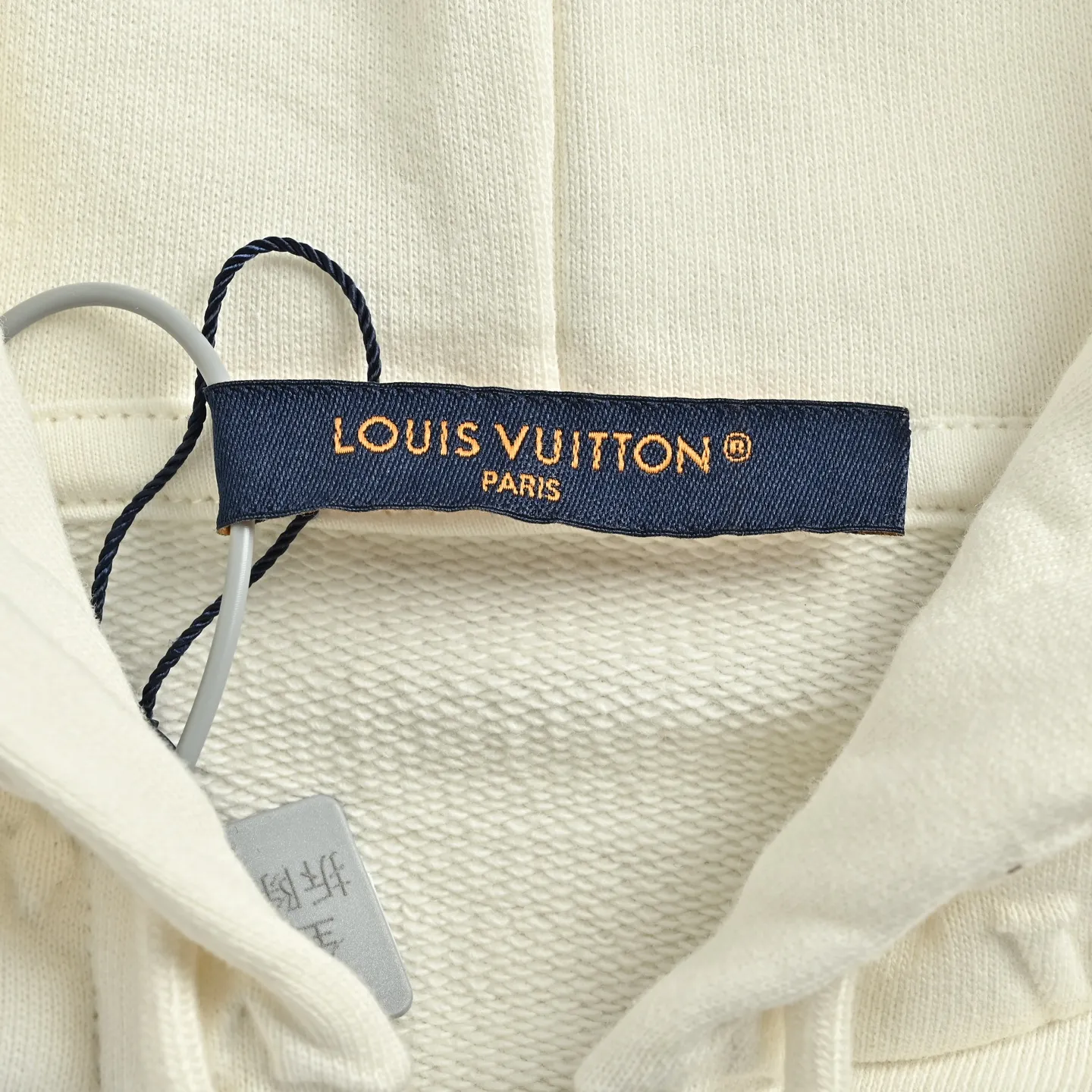 Louis Vuitton/Louis Vuitton reflective 3D embossed hooded sweatshirt jacket